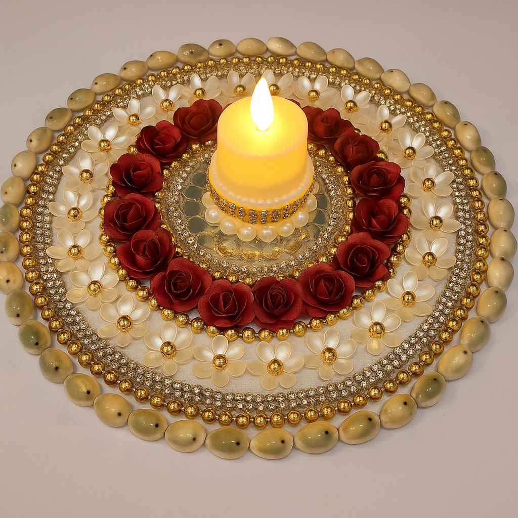 Cowrie rangoli(Pack of 2)