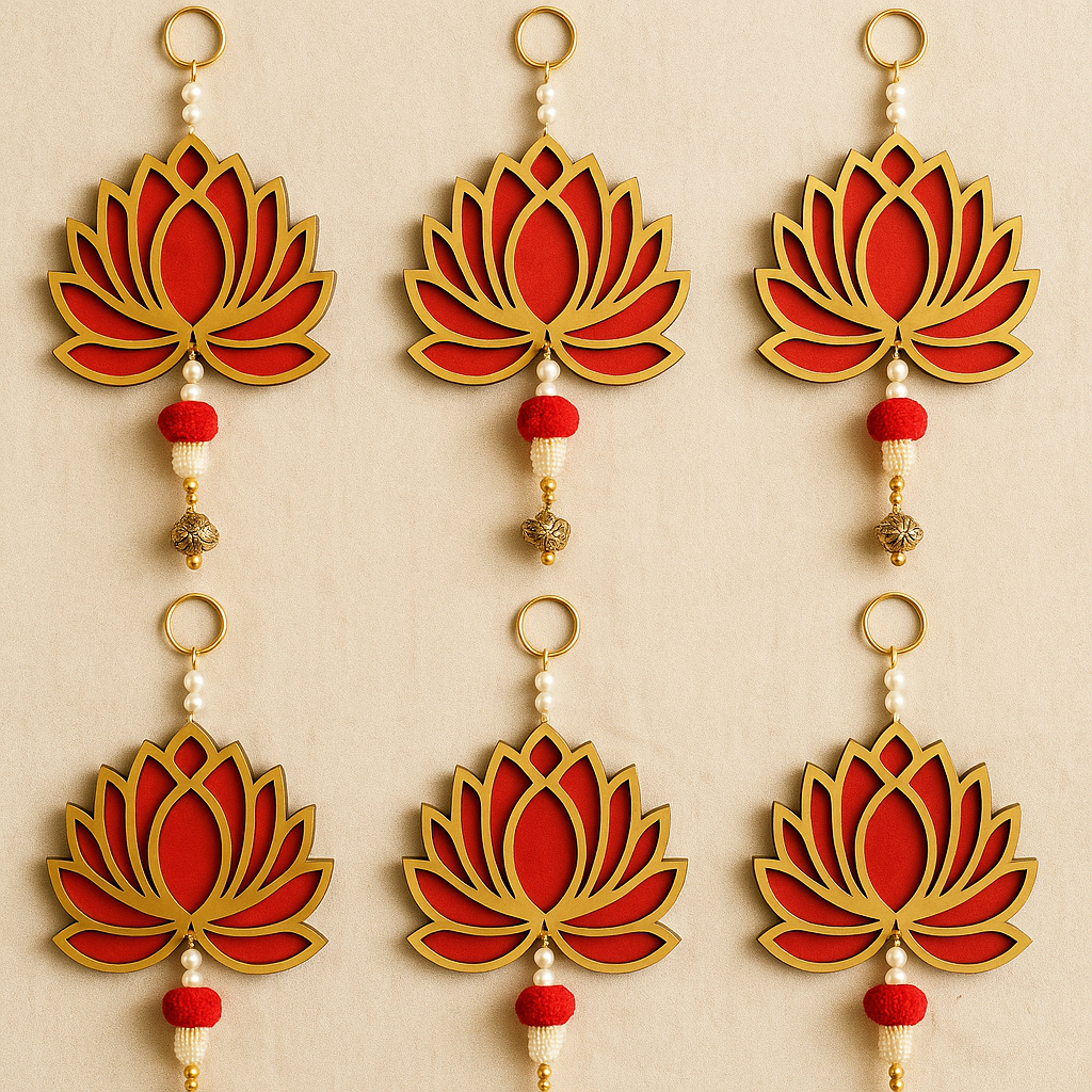 Lotus MDF Latkan Hanging