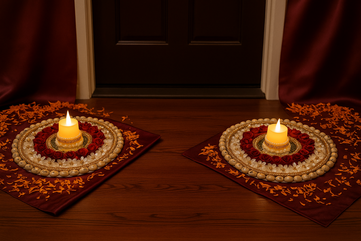 Cowrie rangoli(Pack of 2)