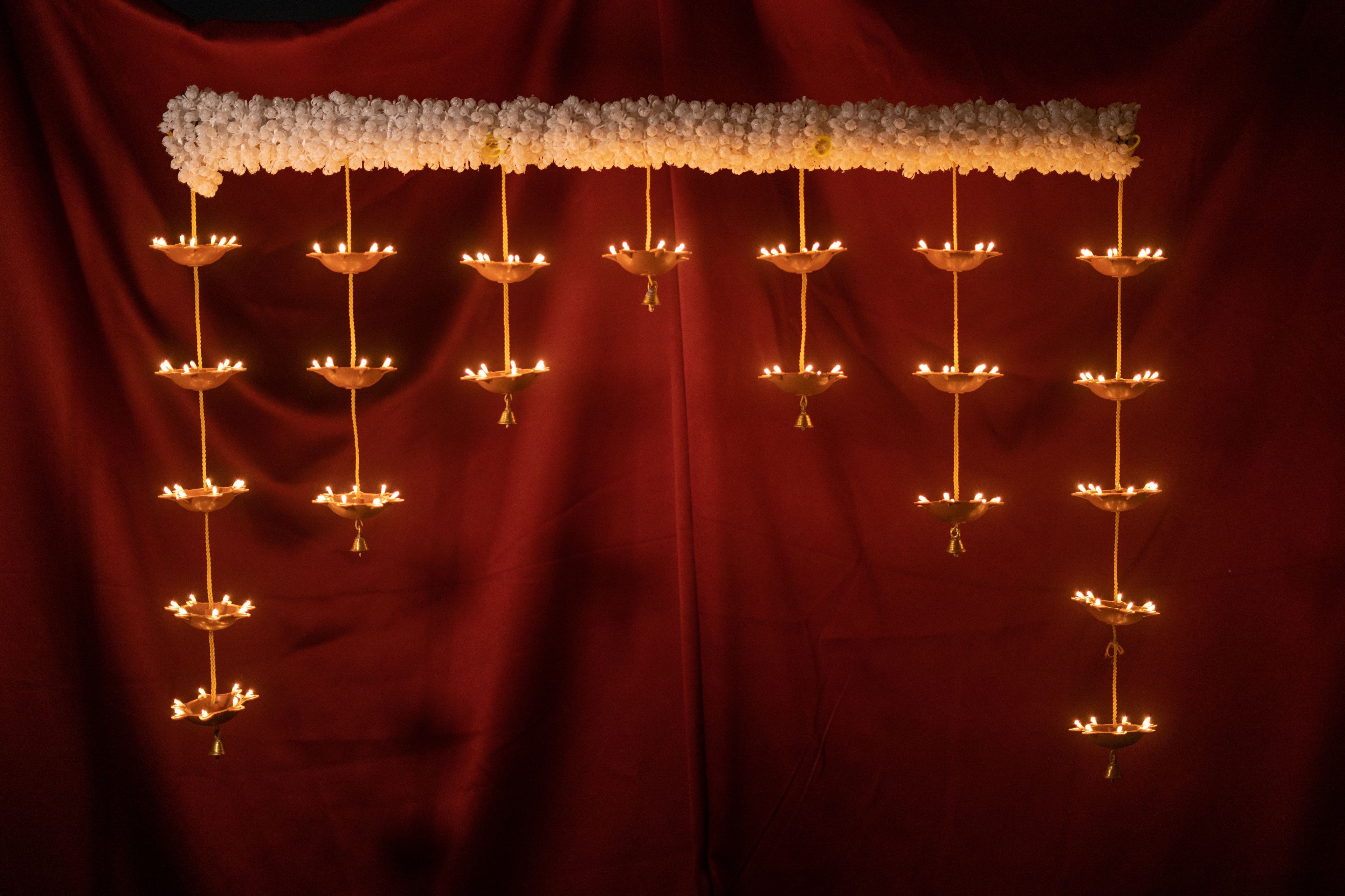 Handcrafted 21 Diya Toran made in India – HeritageKosh
