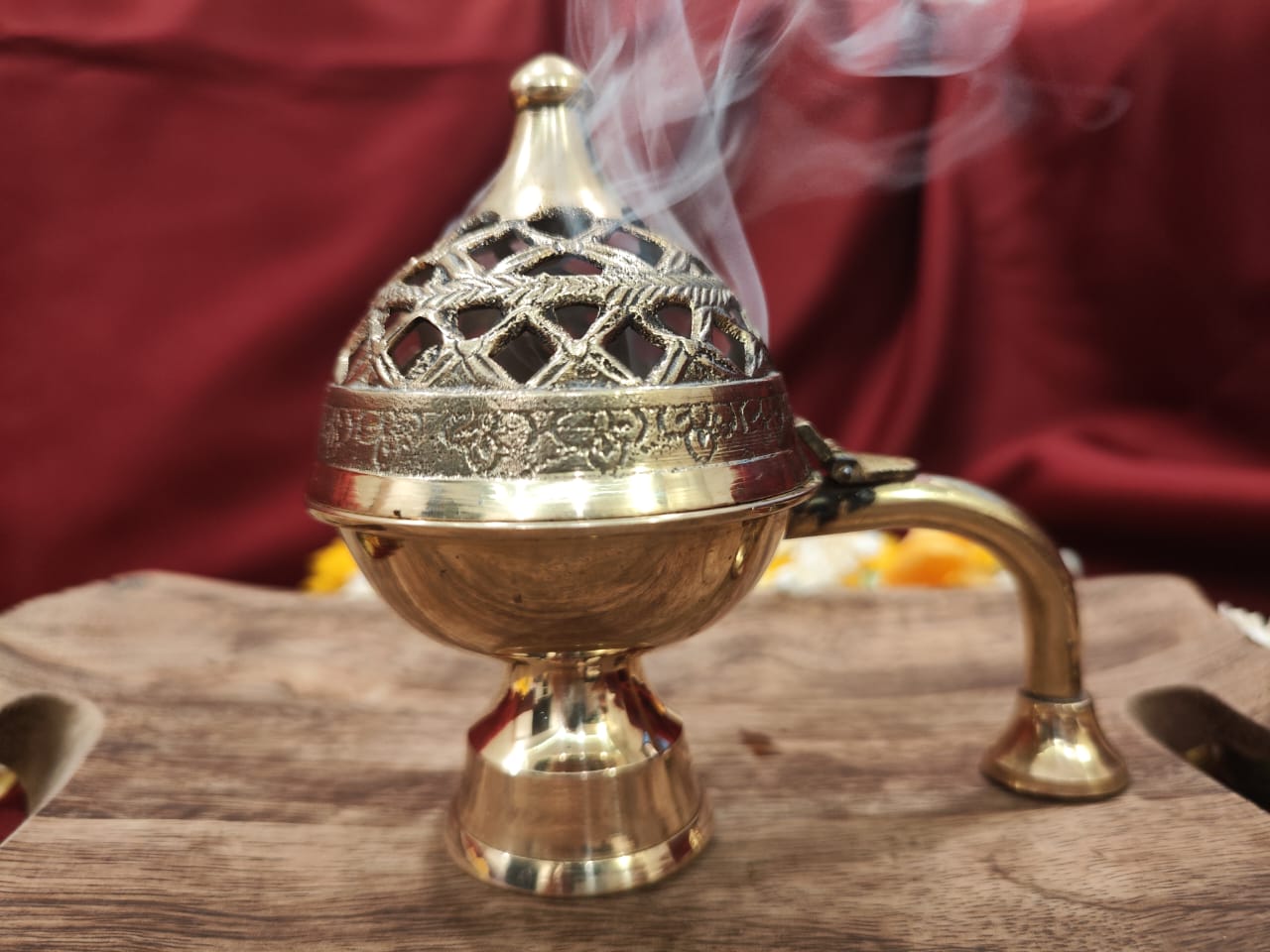 Brass Dhoopdan
