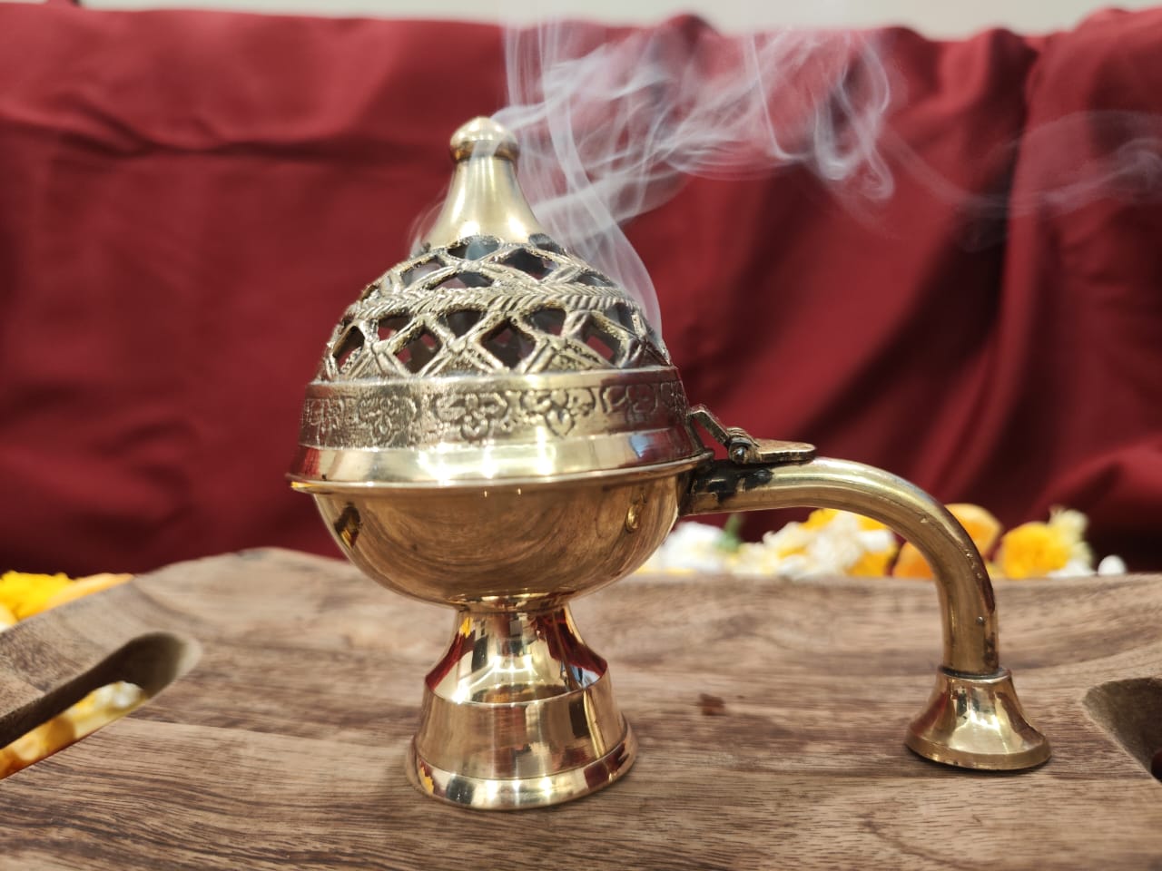 Brass Dhoopdan