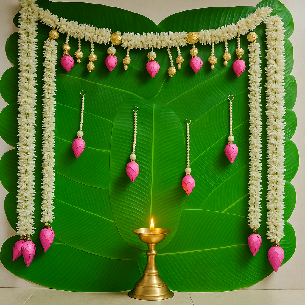 Banana Leaf Decor (6 pcs)