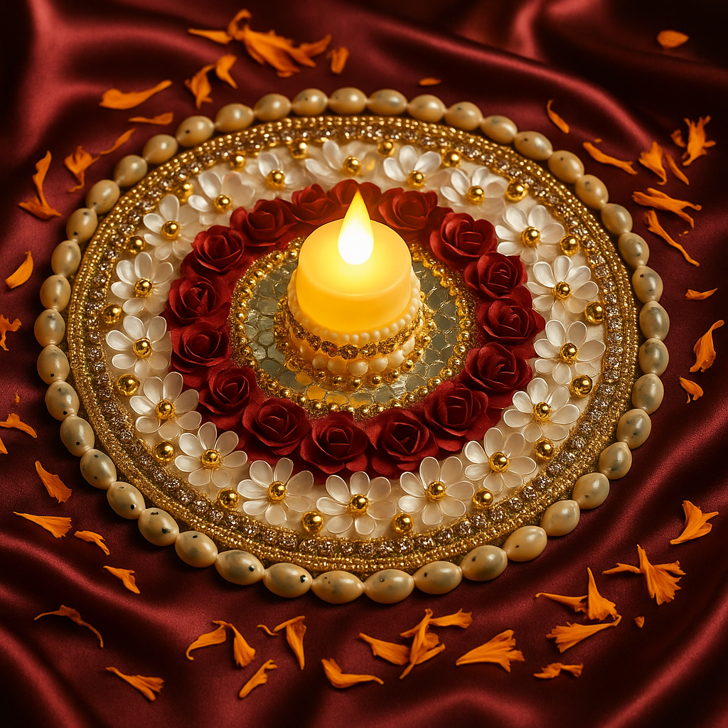 Cowrie rangoli(Pack of 2)