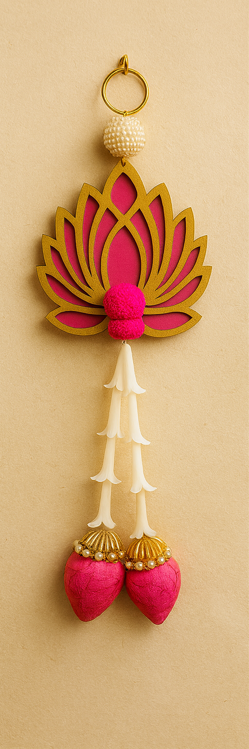 Lotus Rajnigandha Hanging Décor